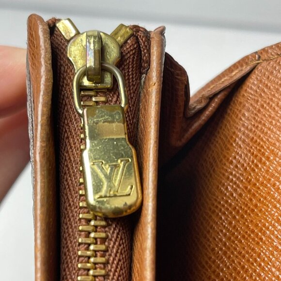Louis Vuitton Vintage (1999) Monogram Porte-Monnaie Tresor Wallet - Preowned - Picture 7 of 15